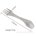 Lightweight Outdoor Camping Titanium Spork